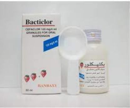 Picture of BACTICLOR 125MG/5ML SUSP. 60ML