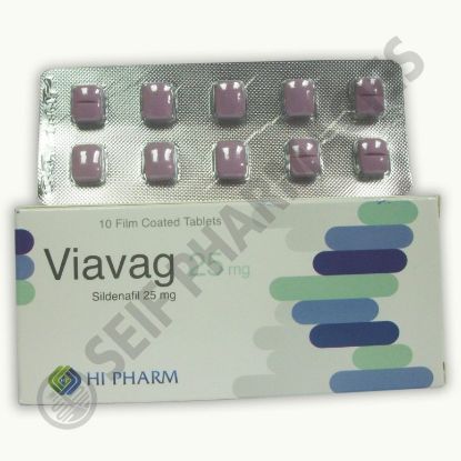 Picture of VIAVAG 25 MG 10 F.C.TABS.