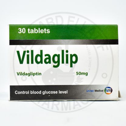Picture of VILDAGLIP 50 MG 30 TABS.