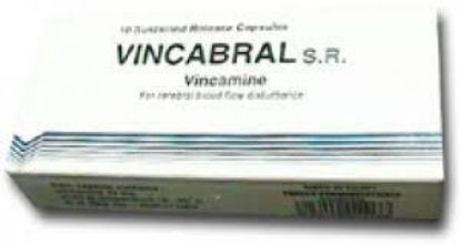 Picture of VINCABRAL 30MG 50 CAPS.