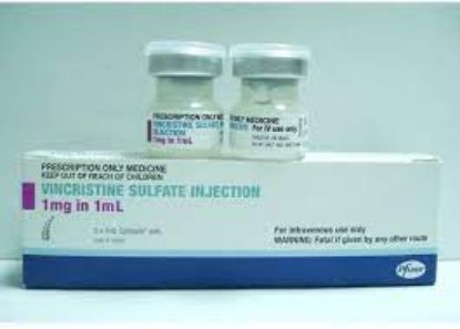 Picture of VINCRISTINE SULPHATE 1MG/ML (1MG) I.V. VIAL
