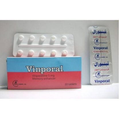 Picture of VINPORAL 5 MG 20 TAB.