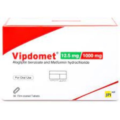 Picture of VIPDOMET 12.5/1000 MG 28 F.C. TABS.