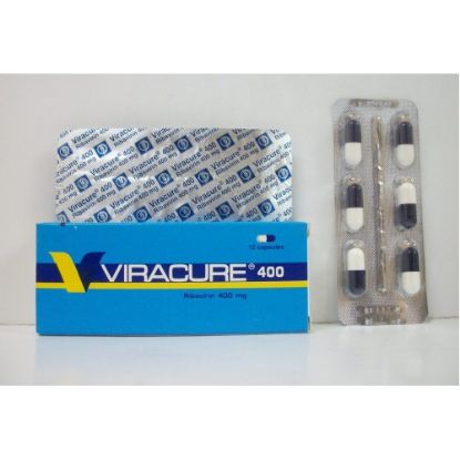 Picture of VIRACURE 400MG 6 CAPS.