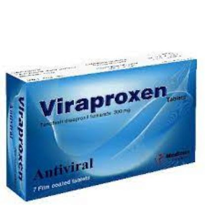 Picture of VIRAPROXEN 300 MG 7 TABLETS