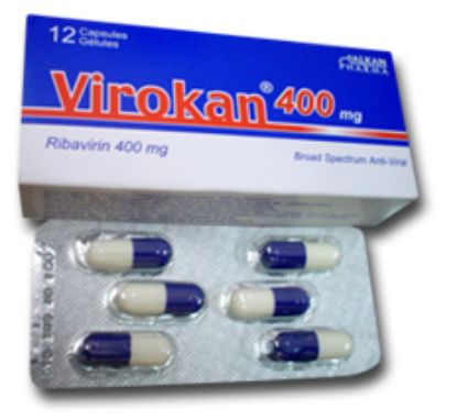 Picture of VIROKAN 400MG 12 CAPS.