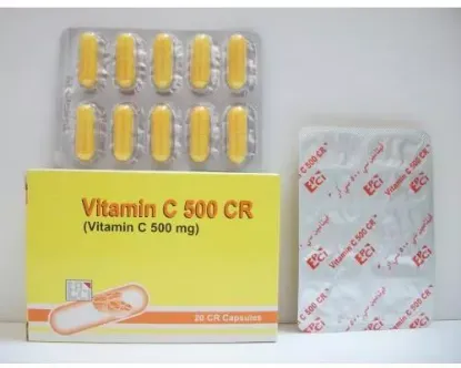 Picture of VITAMIN C 500MG 20 CAPS.
