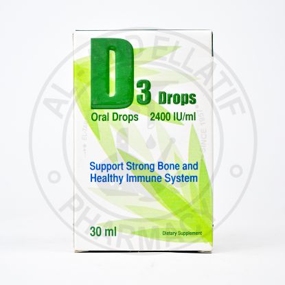 Picture of VITAMIN D3 2400 I.U./ML ORAL DROPS 30 ML