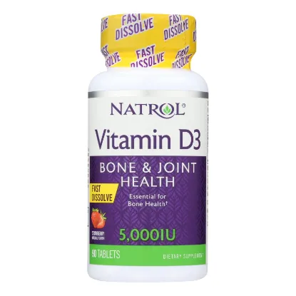 Picture of VITAMIN D3 5000 IU 90 TABS. (NATROL)