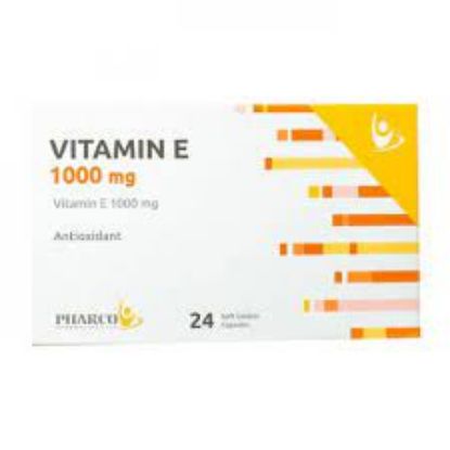 Picture of VITAMIN E 1000MG 24 CAPS.