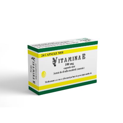 Picture of VITAMIN E 100MG 24 SOFT GELATIN CAPS
