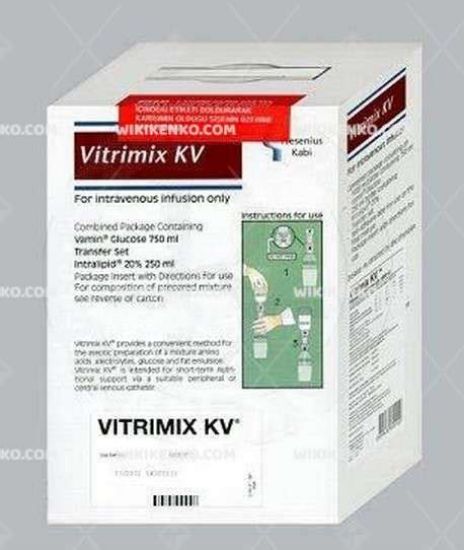 Picture of VITRIMIX KV (2 BOTTLES   250ML+750ML) I.V.INFUSION (HOSPITALS)