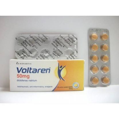 Picture of VOLTAREN 50MG 20 TAB.