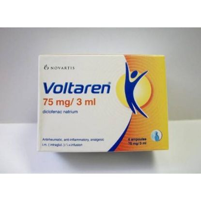 Picture of VOLTAREN 75MG/3ML 6 I.M./I.V. INF. AMPS.