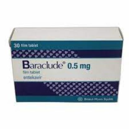 Picture of BARACLUDE 0.5 MG 30 TABS. (NET PRICE)