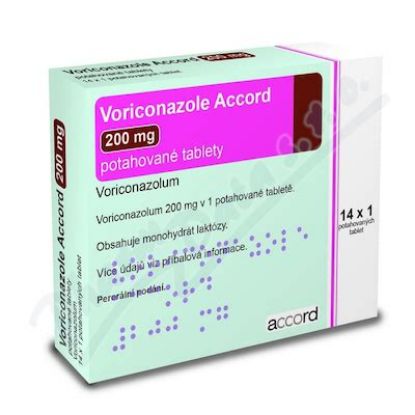 Picture of VORICONAZOLE-ACCORD 200 MG 28 F.C.TABS.