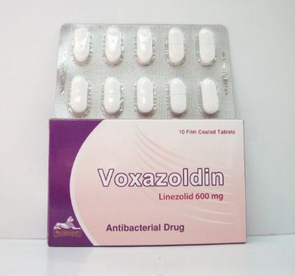 Picture of VOXAZOLDIN 600 MG 10 F.C. TABLETS