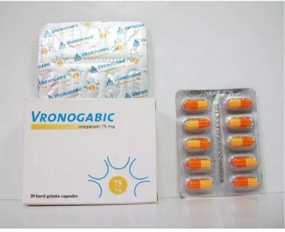 Picture of VRONOGABIC 75MG 20 CAPS.