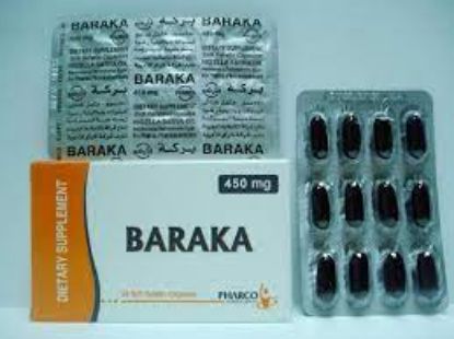 Picture of BARAKA 450 MG 24 CAPS.