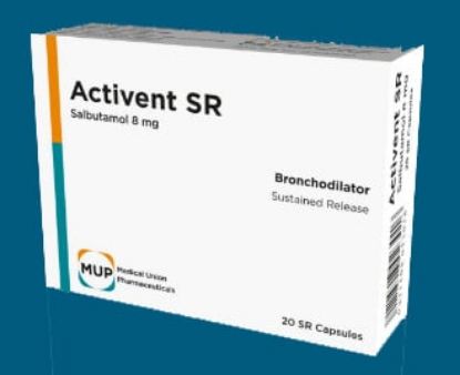 Picture of ACTIVENT 8MG SR 20 CAP.