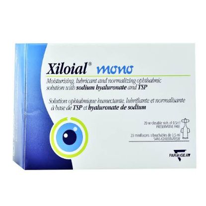 Picture of XILOIAL MONO EYE DROPS 20 RE-CLOSABLE VIALS * 0.5 ML