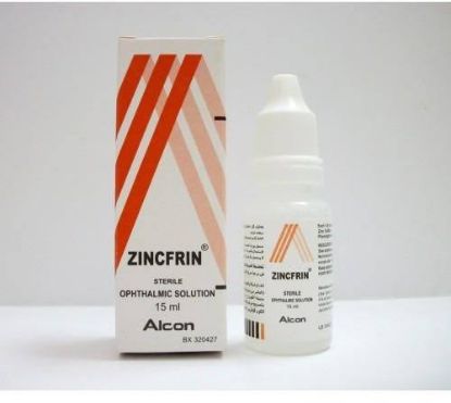Picture of ZINCFRIN EYE DROPS 15 ML