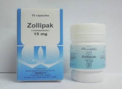 Picture of ZOLLIPAK 15MG 10 CAPS.