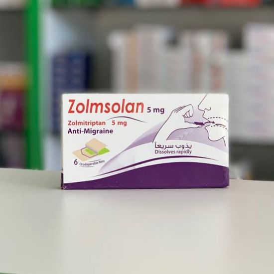 Picture of ZOLMSOLAN 5 MG 6 ORODISPERSIBLE FILM
