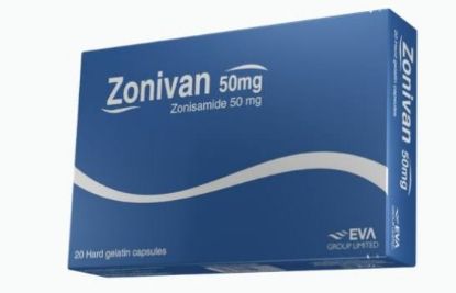 Picture of ZONIVAN 50 MG 20 CAPS.