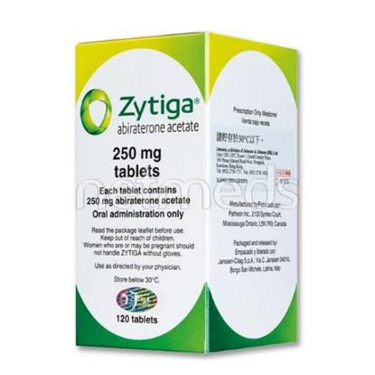 Picture of ZYTIGA 250 MG 120 TABS.