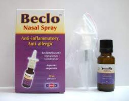 Picture of BECLO 50MCG/DOSE NASAL SPRAY 200 DOSES