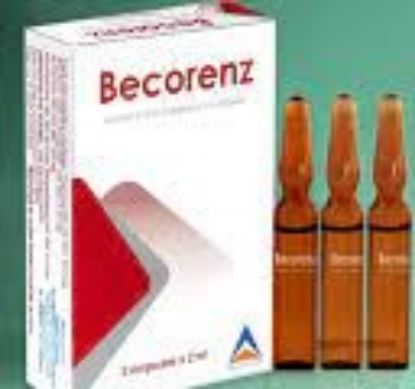 Picture of BECORENZ 3 AMPS. FOR I.M./I.V INJ.