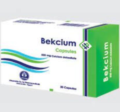 Picture of BEKCIUM 500MG 30 CAPS.