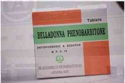 Picture of BELLADONNA PHENOBARBITONE 1000 TAB.