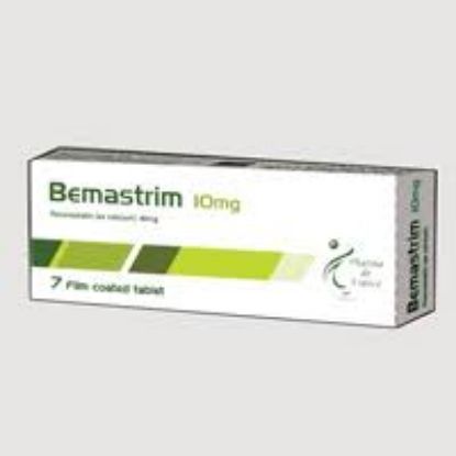 Picture of BEMASTRIM 10 MG 7 F.C. TAB.
