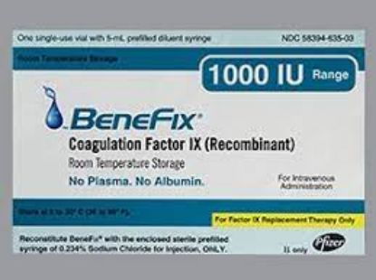 Picture of BENEFIX 1000 I.U. VIAL