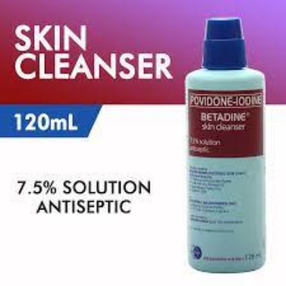 Picture of BETADINE SKIN CLEANSER 7.5% 120 ML