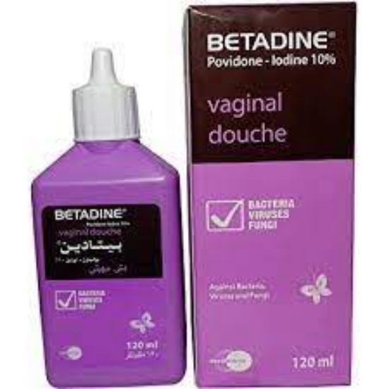 Picture of BETADINE VAGINAL DOUCHE 10% 120 ML