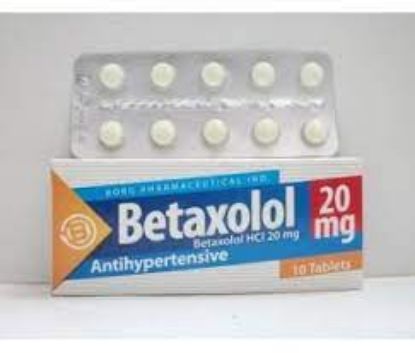 Picture of BETAXOLOL 20 MG 10 TAB.