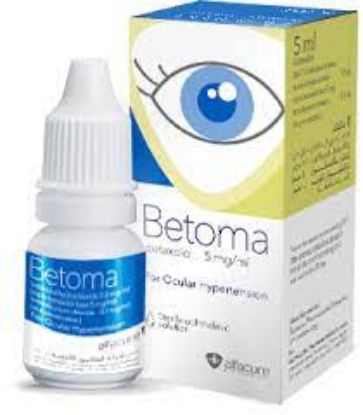 Picture of BETOMA 5MG/ML EYE DROPS 5 ML