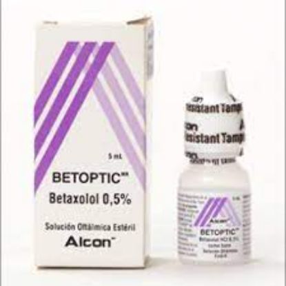 Picture of BETOPTIC 5MG/ML EYE DROPS 5 ML