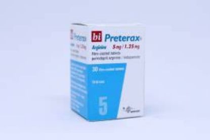Picture of BI PRETERAX ARGININE 5MG/ 1.25MG 30 F.C.TAB. 