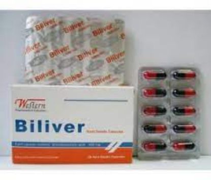 Picture of BILIVER 450 MG 20 CAPS.