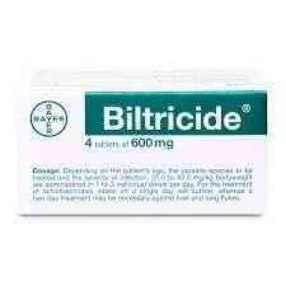 Picture of BILTRICIDE 600 MG 4 F.C.TABS.