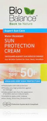 Picture of BIO BALANCE SUN PROTECTION CREAM SPF 50+ 40 ML
