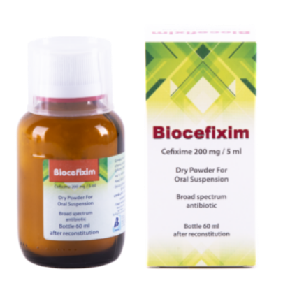 Picture of BIOCEFIXIM 200MG/5ML PD. FOR ORAL SUSP. 60 ML