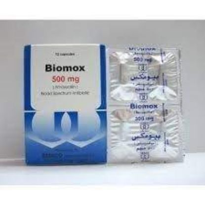 Picture of BIOMOX 500MG 12 CAPS.