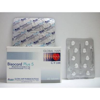 Picture of BISOCARD PLUS 5/12.5MG 30 F.C.TAB