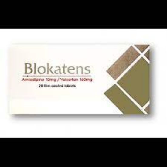 Picture of BLOKATENS 10/160MG 28 F.C.TABS.