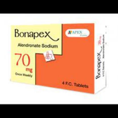 Picture of BONAPEX 70MG 4 F.C.TABS.
